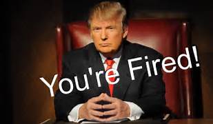 Trump to Comey: “You’re Fired!”