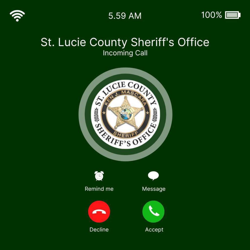 St Lucie Sheriff warns public of scam 