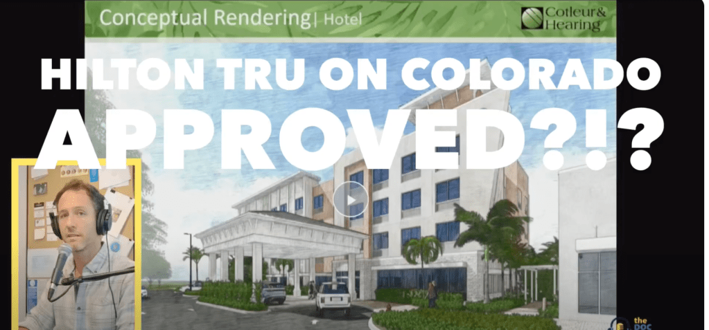Stuart commissioner Christopher Collins discusses Hilton hotel approval